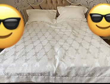 taxt uzu: Premium yataq üzü - Komplekt: 1 ədəd taxt üzü 2 ədəd yastıq üzü - — 1