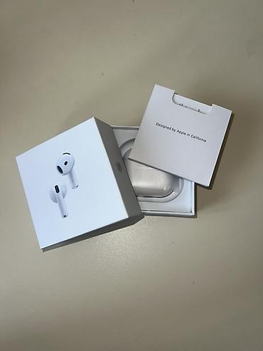 airpods i888: AirPods 4 (A klass) ideal veziyette, işlemiyib, sadece qutusu acilib — 1