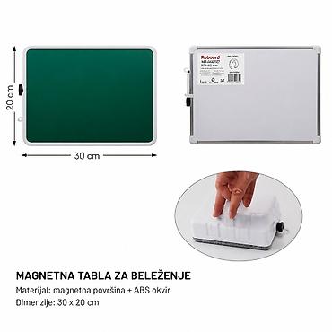 KMT Dvostrana tabla za pisanje 5202137 - Dvostrana magnetna tabla za