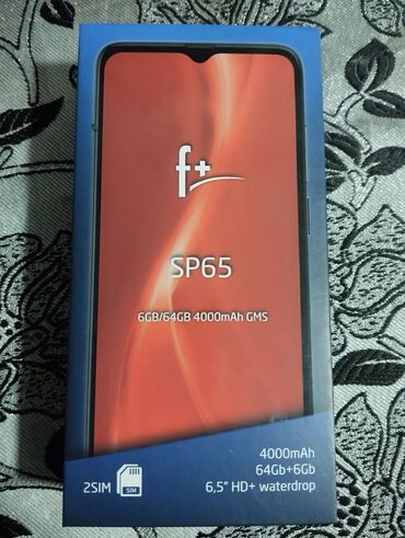 телефон fly fs530 power plus xxl: Fly V07, 64 GB, rəng - Boz, Barmaq izi, Face ID