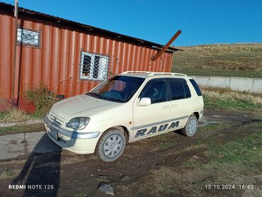 тайота калдина 1998: Toyota Raum: 1998 г., 1.5 л, Автомат, Бензин, Универсал