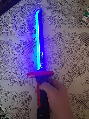 uşaq çantalar: LED işıqlı oyunca qılınc Hem tustu verir hem seslidi usaqlarcun cox — 3