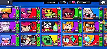 pultlu masin 07: Brawl Stars hesabı – güclü və zəngin kontentli oyun profili - Kupa — 4