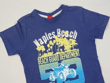 orginalne koszulki: T-shirt, s.Oliver, 7 years, 116-122 cm, condition - Perfect