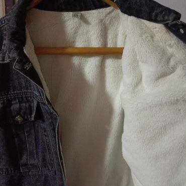 утепленные мужские куртки: Мужская куртка, Джинсовая, Осенняя, L