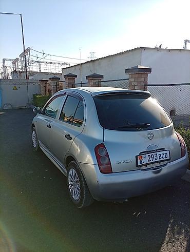 магна: Nissan March: 2002 г., 1.3 л, Автомат, Бензин, Хэтчбэк — 2