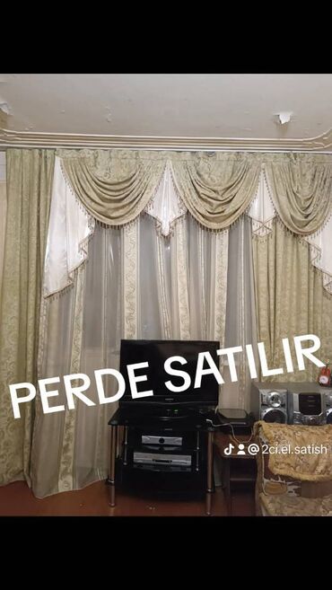 gul qablari satisi: Perde satilir