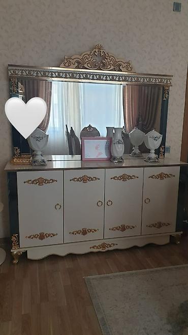 acılan stol: Qablar uzərində veriləcəm 6 nəfərlik masa heç işlənmiyib cehizlik — 4
