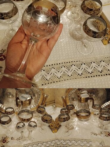 Nahar dəstləri və servizlər: Nahar dəsti, rəng - Yaşıl, Keramika — 28