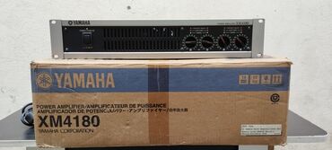 Səs gücləndiriciləri: Yamaha XM4180 gücləndirici - 4 kanallı peşəkar güc gücləndiricisi - — 1