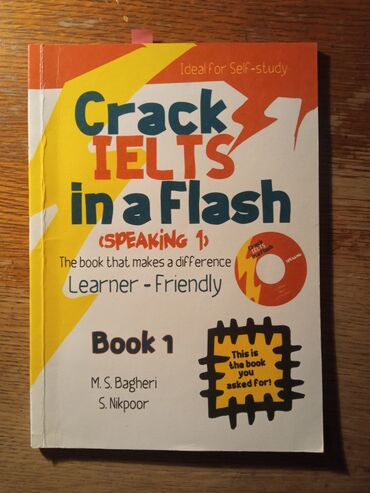 ata yurdu kitabi: Crack IELTS in a Flash Speaking 1 Kitab teze temiz ve seliqeli