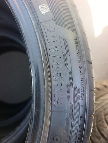 295 80: Комплект летних шин 225/45 R19 - Размер: 225/45 R19 - Сезон: лето - — 2