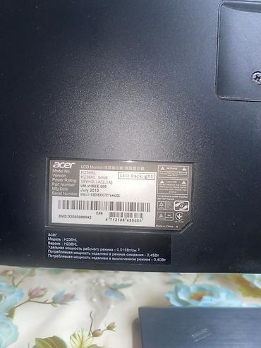 манитор компютера: 🖥️ Монитор Acer H236HL bmid 23” Full HD Продам монитор Acer H236HL — 3