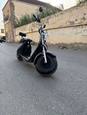 Mopedlər,skuterlər: Elektrik skuter – Citycoco üslubunda geniş təkərli model - Güclü — 2