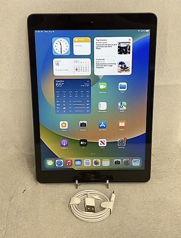 Планшеты: Планшет, Apple, память 32 ГБ, 10" - 11", Wi-Fi, Б/у, Классический цвет - Серый — 1