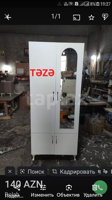 Dolablar: Yeni, Açılan, 4 qapılı Düz dolab, Dolab-asılqan, Azərbaycan — 8