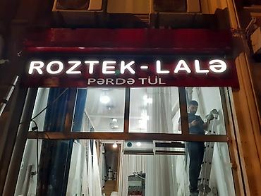 Reklam, çap: Hər növ çöl içəri işıqlı işqsız Reklam sifarişləri qəbul olunur — 3