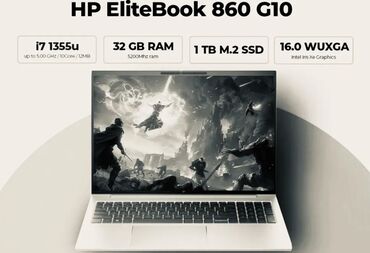 HP: İşlənmiş HP EliteBook, 16 ", Intel Core i7, 1 TB, Ünvandan götürmə