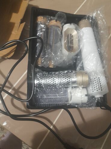 фен для выпрямления волос: Elektrikli fen darağı dəsti - Çoxfunksiyalı saç quruducu və