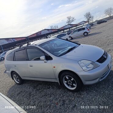 машина кж талас: Honda Stream: 2001 г., 1.7 л, Автомат, Бензин, Минивэн