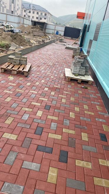 Брусчатка кирпич: Брусчатка кирпич, Для парка, Мраморная, Прессованная, Новый, Гарантия, Укладка, Бесплатный выезд — 6