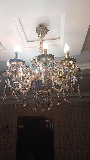 Çılçıraq, 8 lampa, Metal