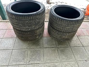Шины 285 / 35 / R 21, Зима, Б/у, Комплект, Внедорожные (АТ/МТ)