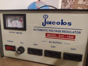 stabilizator satilir 2019: Tənzimləyici Stabilizator Jacobs SVC-1500