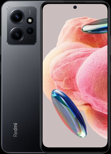 note 11 s: Redmi Note 12, 256 GB, rəng - Qara
