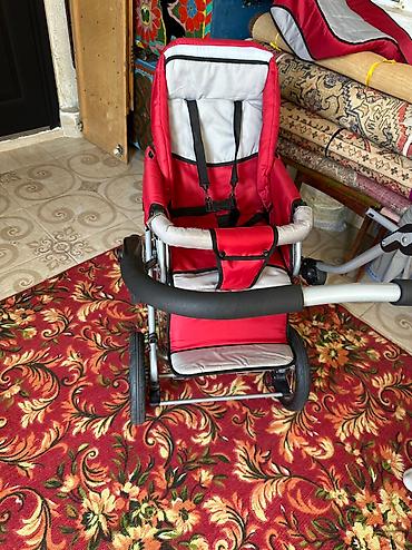 Коляски: Продаю универсальную детскую коляску 2 в 1 в отличном состоянии. В at lalafo.kg — 5 Коляски: Продаю универсальную детскую коляску 2 в 1 в отличном состоянии. В — 5