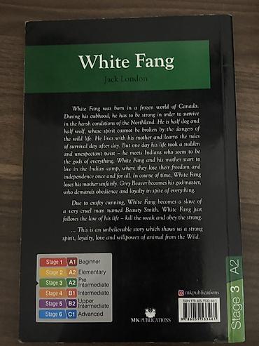 mk 2108: Məhsul: White Fang – Jack London (MK Publications) - Səviyyə: Stage 3 — 2