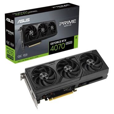 компьютер на запчасти: Видеокарта Asus GeForce RTX 4070 Super, 12 ГБ, Новый