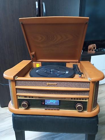 Zvučnici i stereo sistemi: Roadstar retro muzički centar – multifunkcionalni uređaj u drvenom — 4