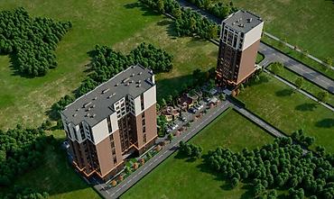 кв 2: 1 комната, 43 м², Элитка, 8 этаж, ПСО (под самоотделку) — 4