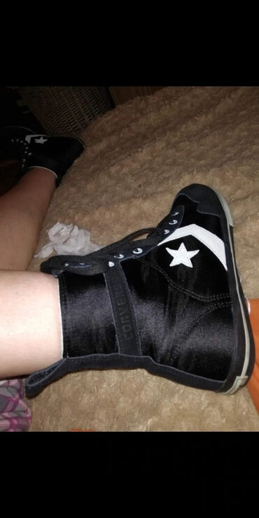 Women's Sneakers and athletic shoes: Converse, 38.5, bоја - Crna — 4