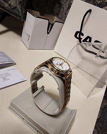 uşaq saat: Orijinal Casio MTP-V006G-7B qadin qol saati satılır. Çox az istifadə — 2