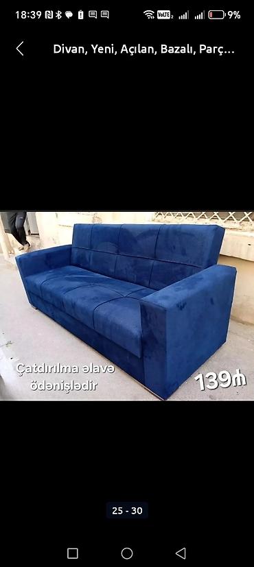 Divanlar: Di̇van-kravat, Açılan, Bazasız, Parça, Ödənişli çatdırılma — 5