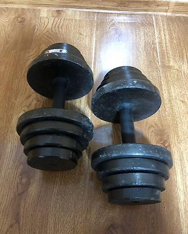 Гантели: Предлагаются металлические гантели, предназначенные для силовых — 13