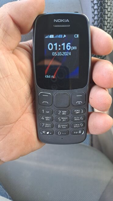 plesteyşin 3: Nokia 106, 2 GB, rəng - Boz, Düyməli