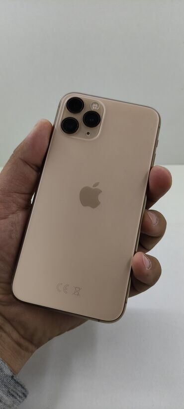 цум бишкек чехлы: IPhone 11 Pro, Колдонулган, 256 ГБ, Алтын, Коргоочу айнек, Каптама, 93 %