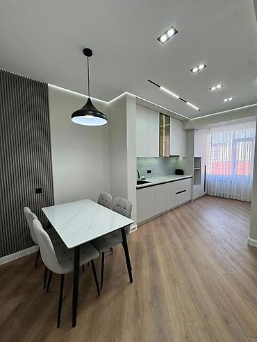 1 бөлмө, 43 м², Асанбай мкр Элитка, 2 кабат, Жаңы ремонт
