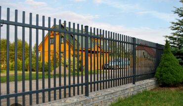 Металлические заборы: Металлический забор, Полимерный профнастил, Двусторонний, Новый, Гарантия, Бесплатный выезд — 1