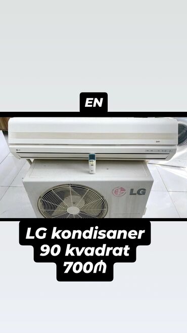 sharp kondisioner: Kondisioner LG, İşlənmiş, 85-90 kv. m, Ödənişli quraşdırma