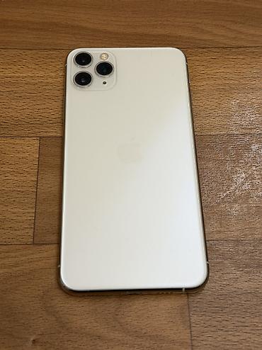 IPhone 11 Pro Max, Новый, 64 ГБ, White Titanium, Защитное стекло, Чехол, 75 % at lalafo.kg IPhone 11 Pro Max, Новый, 64 ГБ, White Titanium, Защитное стекло, Чехол, 75 %