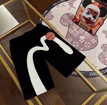 Шорты: ⚡️ НОВЫЕ ШОРТЫ EVISU 🇯🇵🦅 Материал: Премиум-хлопок 🧶 (плотный — 11