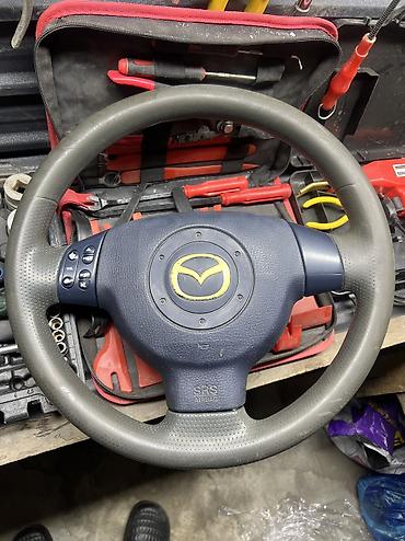 станции: Руль Mazda 2004 г., Б/у, Оригинал, Япония — 1