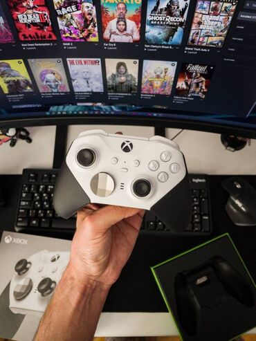 android manitorlar: Xbox Elite Controller Series 2 Core White Xbox Elite Series 2 Core