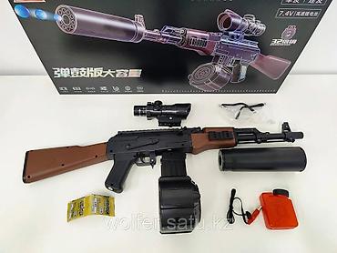 toy: Автоматы AK47 VIP Орбиз (Орбеган, гидробол). Мощные выстрелы! Новые! — 4