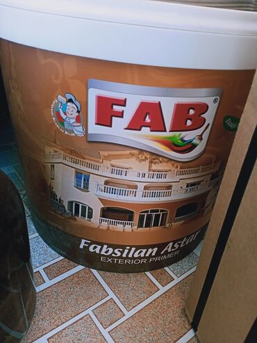 fab emulsiya: Краска FAB, цвет - Желтый, Самовывоз, Платная доставка
