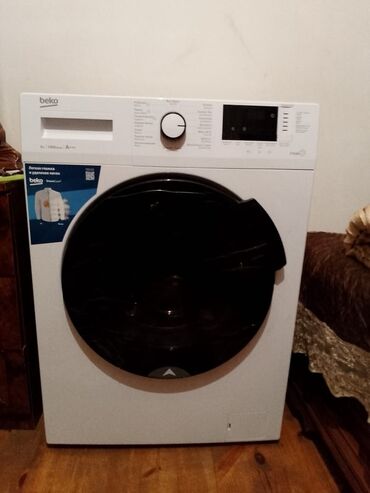 вытяжка 1000 куб м: Paltaryuyan maşın Beko, 8 kq, Yeni, Avtomat, Qurutmasız, Kredit yoxdur